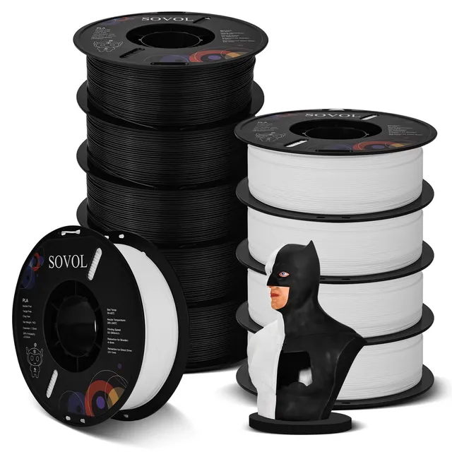 sovol-pla-3d-drucker-filament-10-kg-schwarz-wei image 1