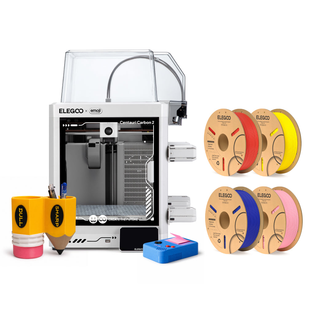 elegoo-centauri-carbon-2-combo-fdm-3d-drucker-custom-desk-stationery-bundle image 1