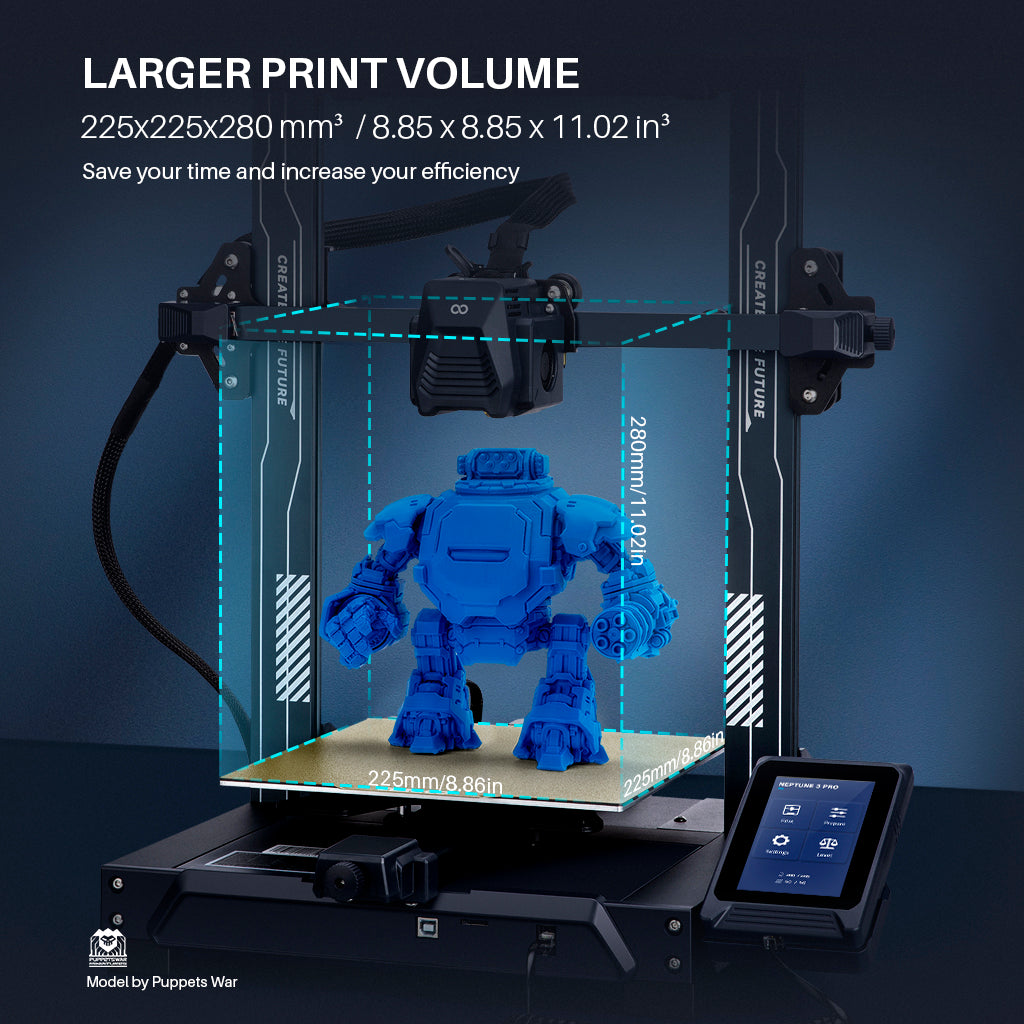 elegoo-neptune-3-pro-fdm-3d-drucker-225x225x280-mm image 3