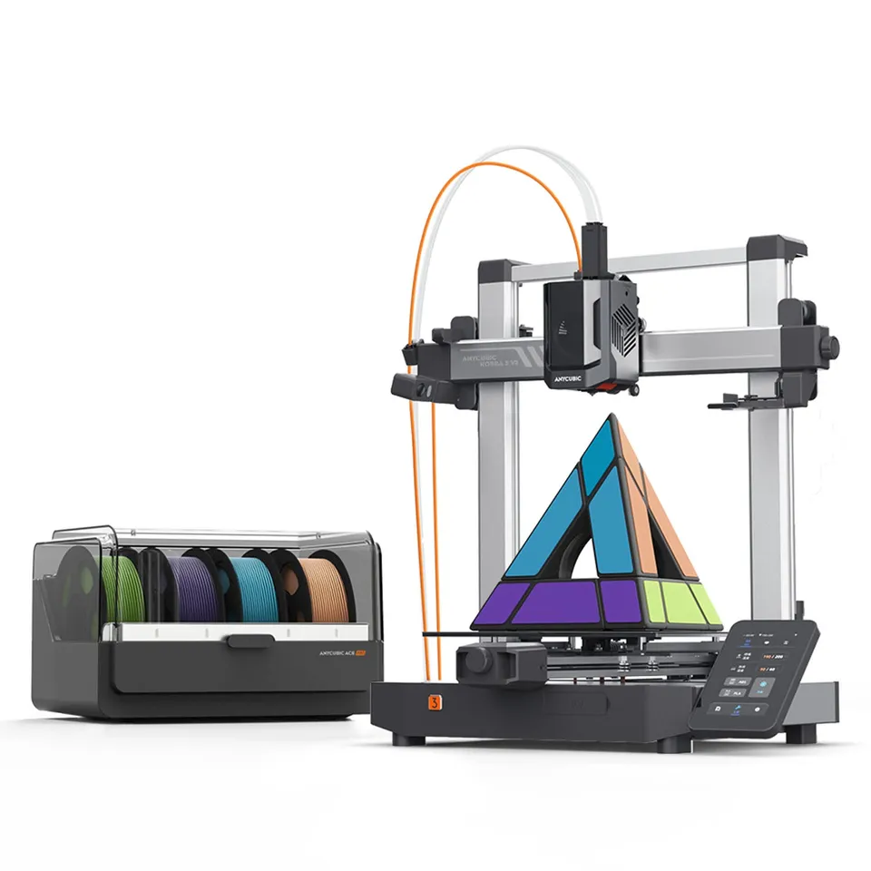 anycubic-kobra-3-v2-combo-fdm-3d-drucker-mehrfarb-combo image 1