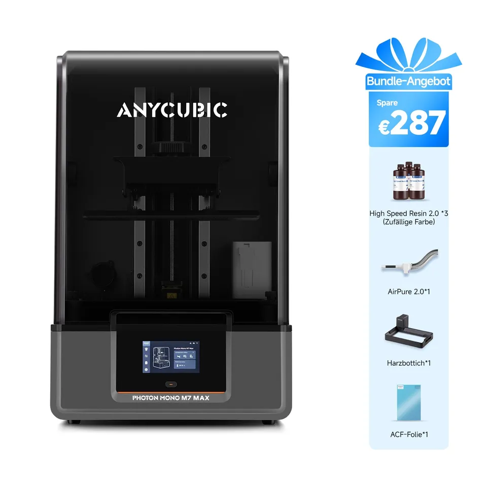 anycubic-photon-mono-m7-max-resin-3d-drucker-schnelligkeit-gro-format-bundle image 1