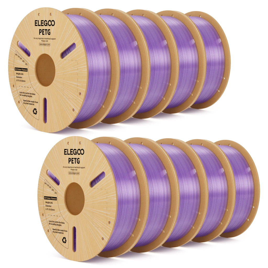 elegoo-petg-transluzent-filament-10-kg-gro-packung-f-r-fdm-drucker image 2