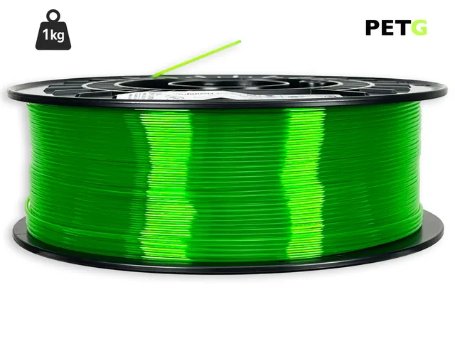 das-filament-petg-filament-1-75-mm-transparent-neongr-n-1-kg image 1