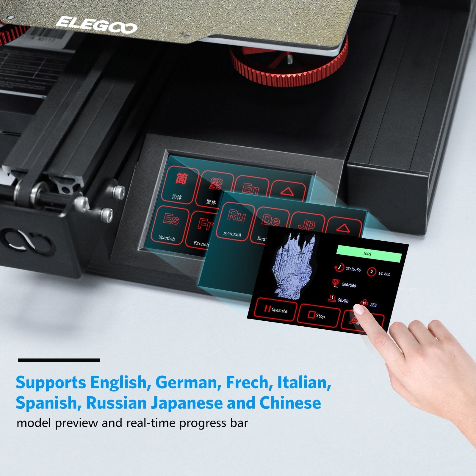 elegoo-neptune-2s-fdm-3d-drucker-mit-titan-extruder image 6
