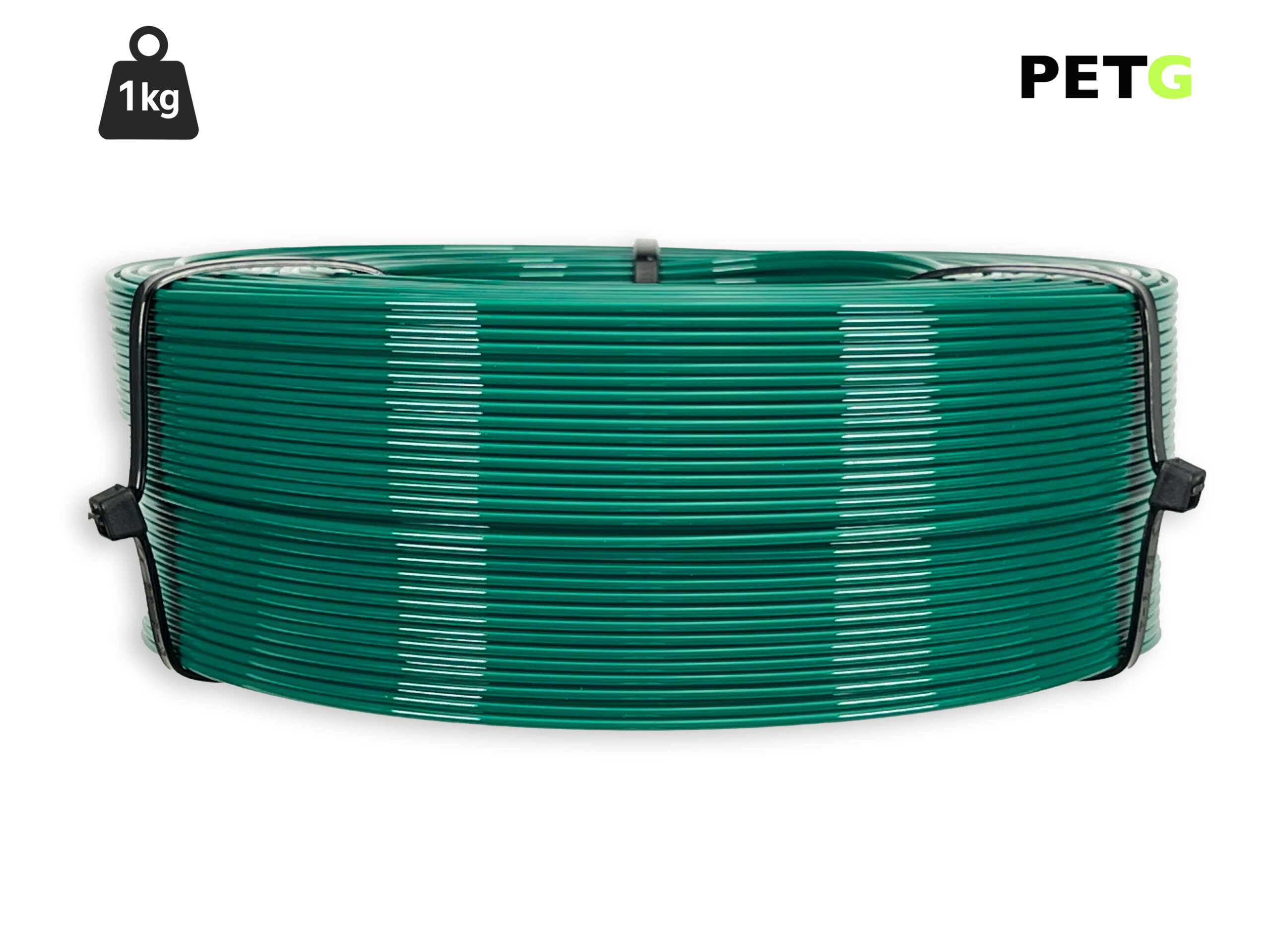 das-filament-petg-filament-1-75-mm-opalgr-n-1-kg-refill image 1