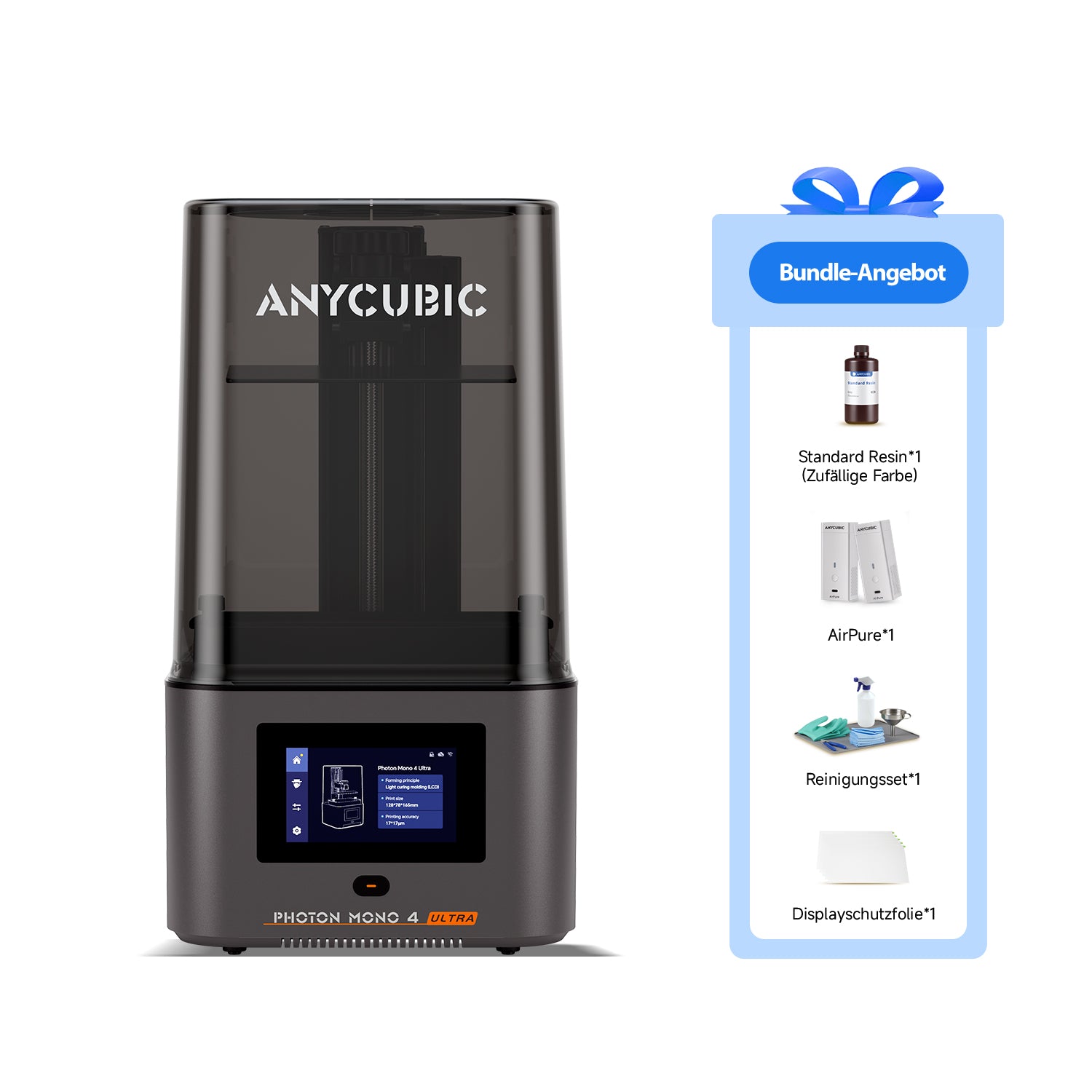 anycubic-photon-mono-4-ultra-erweitertes-starter-bundle-resin-drucker-set image 1