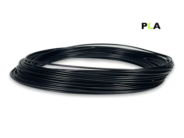 das-filament-pla-filament-1-75-mm-50-g-sample-schwarz-matt image 1