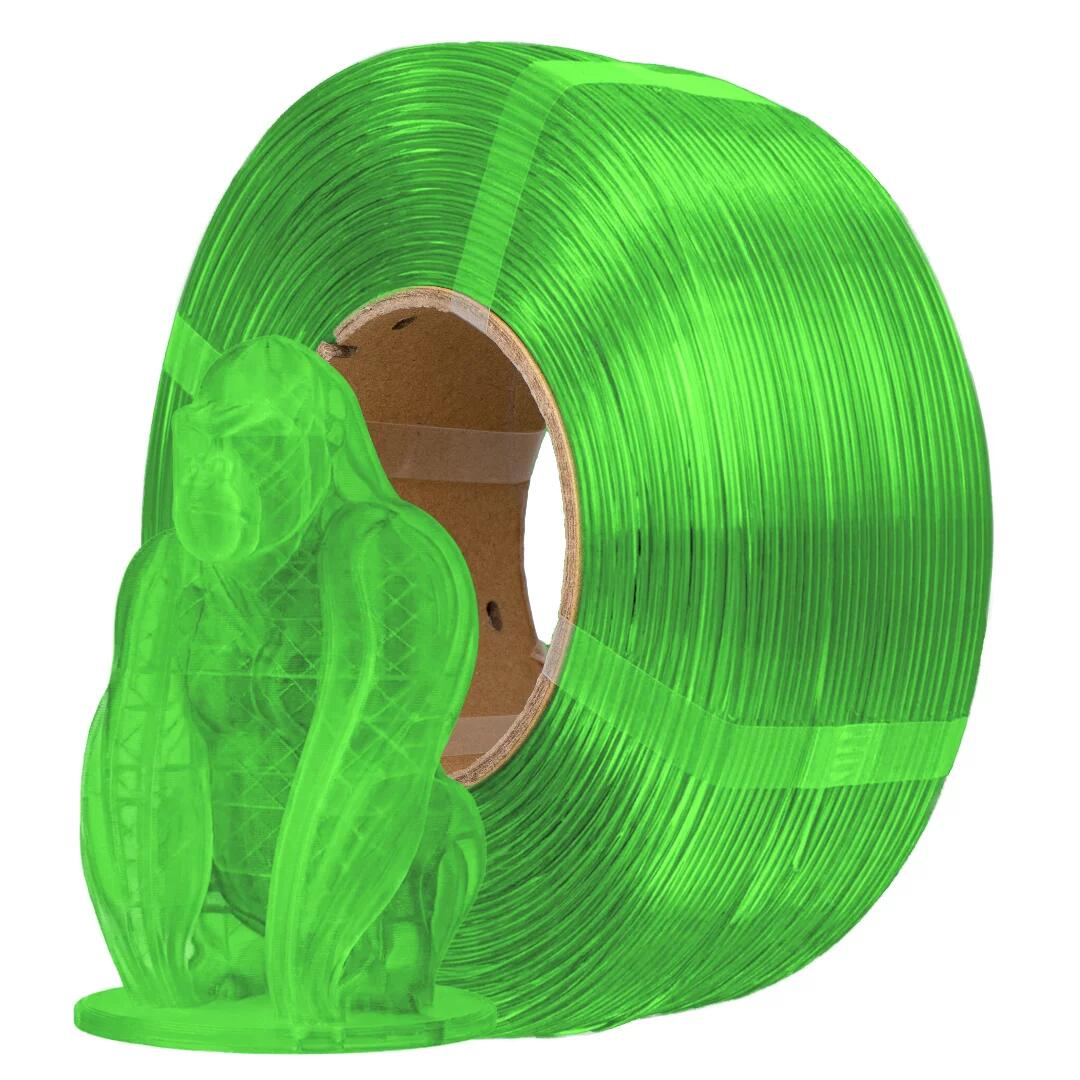 azurefilm-petg-hyper-speed-refill-transparent-green-nachf-llfilament image 1