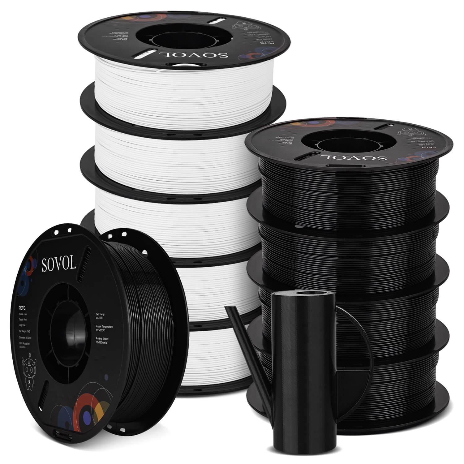 sovol-petg-3d-filament-10-kg-bundle-10x-1-kg image 1