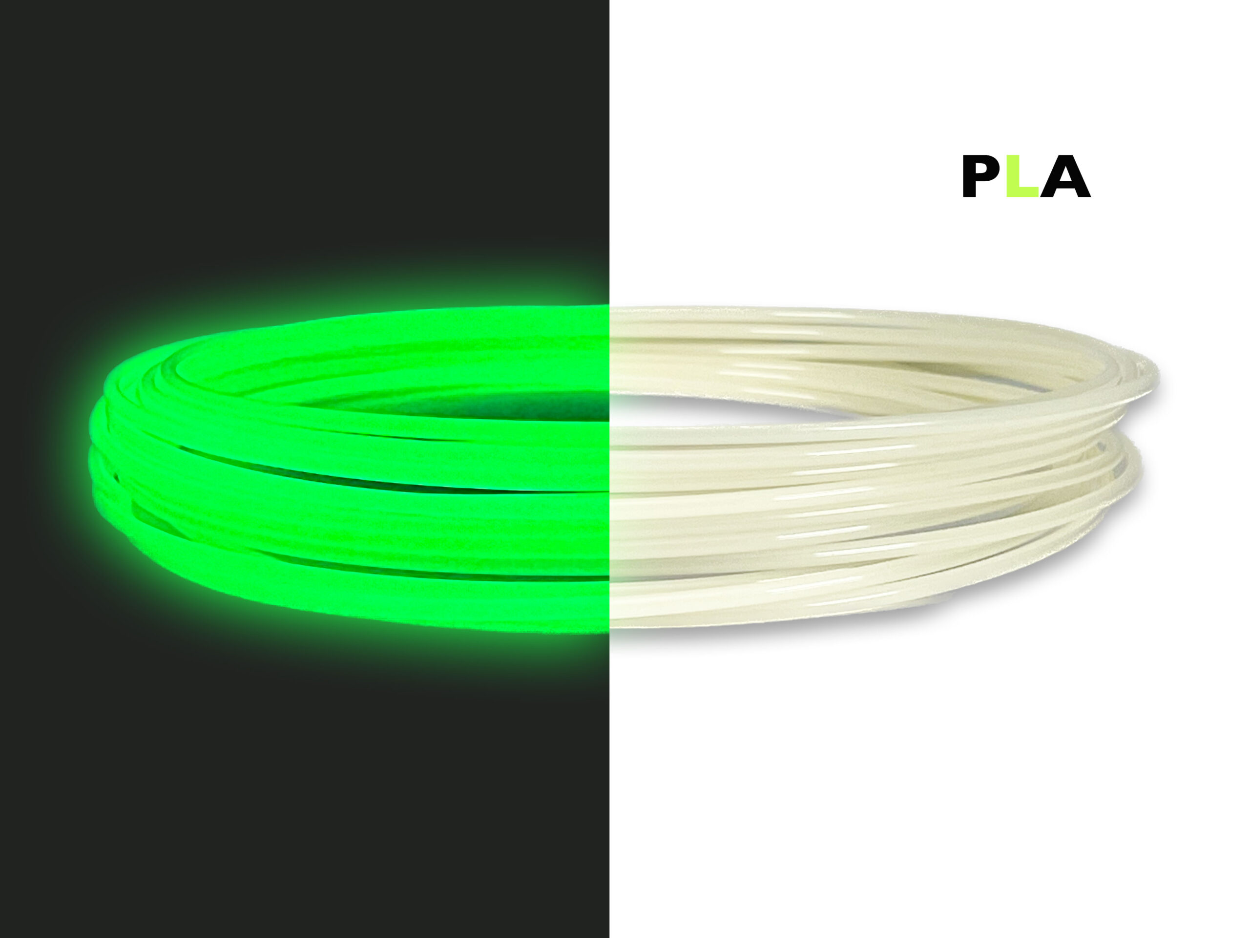 das-filament-pla-filament-2-85-mm-glow-gr-n-v2-50-g-sample image 1