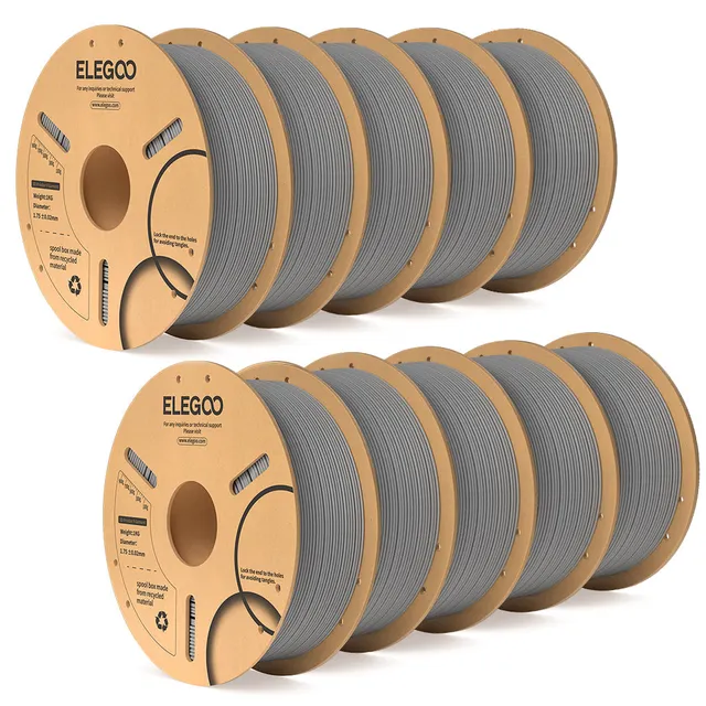 elegoo-pla-filament-grau-10-kg-1-75-mm-0-02-mm image 1
