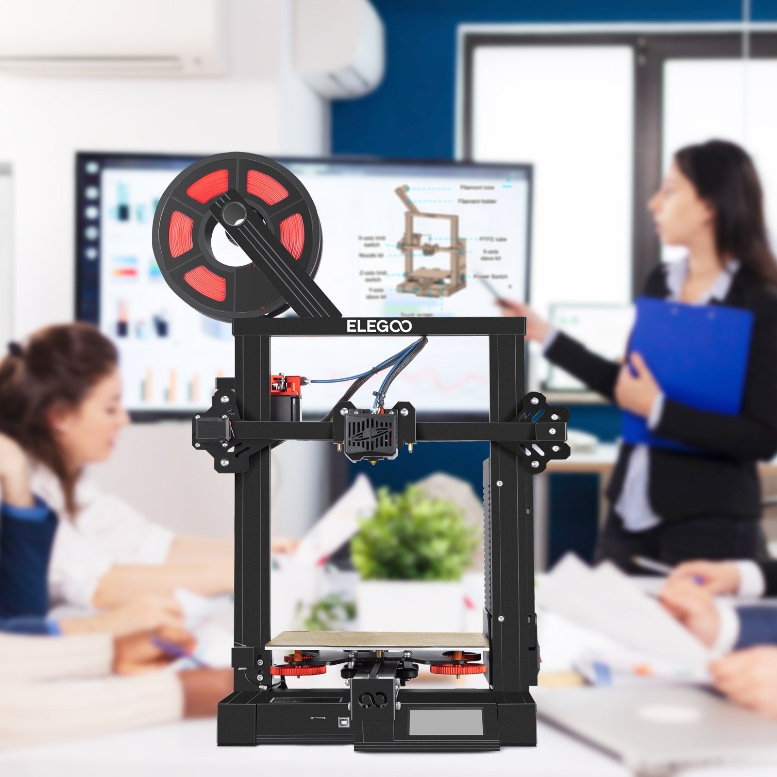 elegoo-neptune-2s-fdm-3d-drucker-mit-titan-extruder image 7