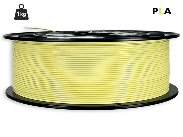 das-filament-pla-filament-1-75-mm-vanille-1-kg image 1