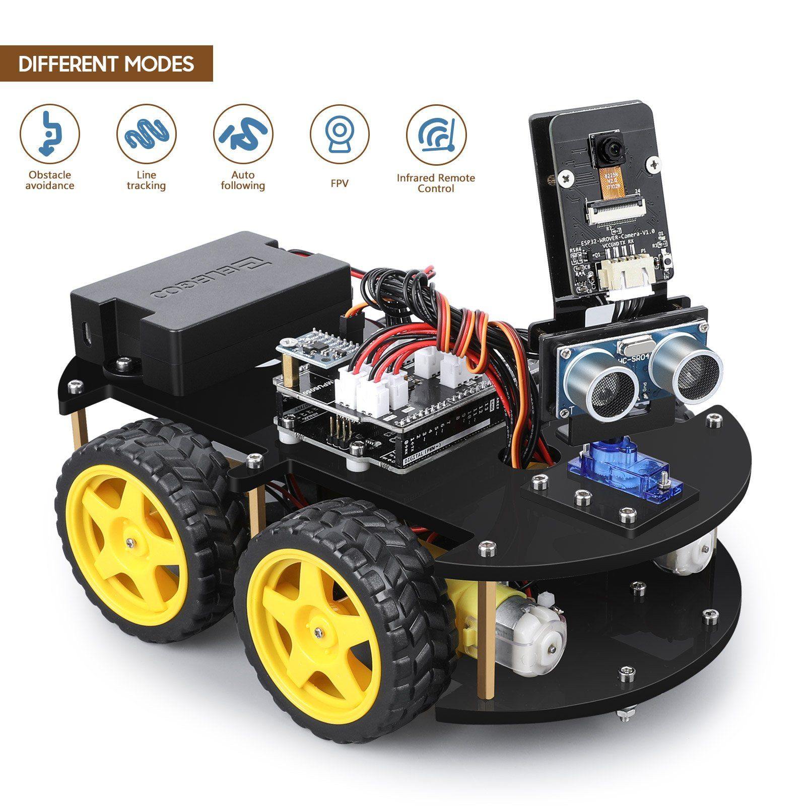 elegoo-smart-robot-car-kit-v4-0-mit-kamera-arduino-lernset image 3