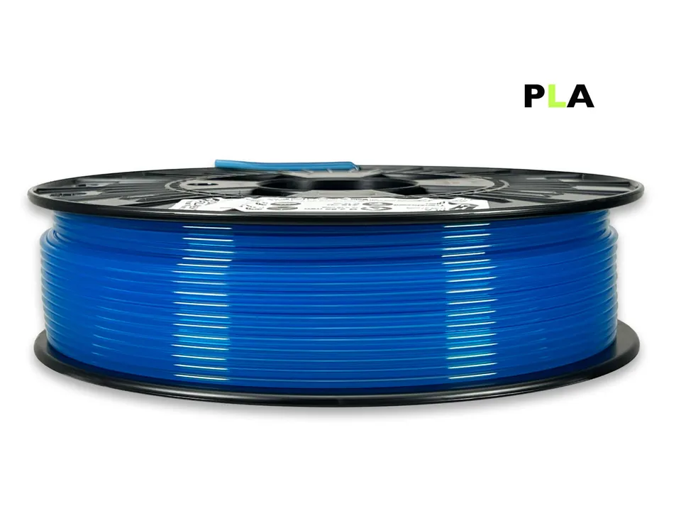 das-filament-pla-filament-2-85-mm-transluzent-blau-800-g image 1