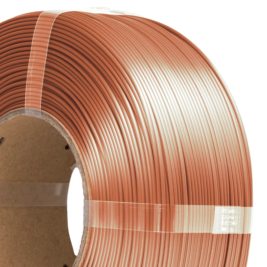 azurefilm-refill-pla-silk-brown-3d-drucker-filament image 2