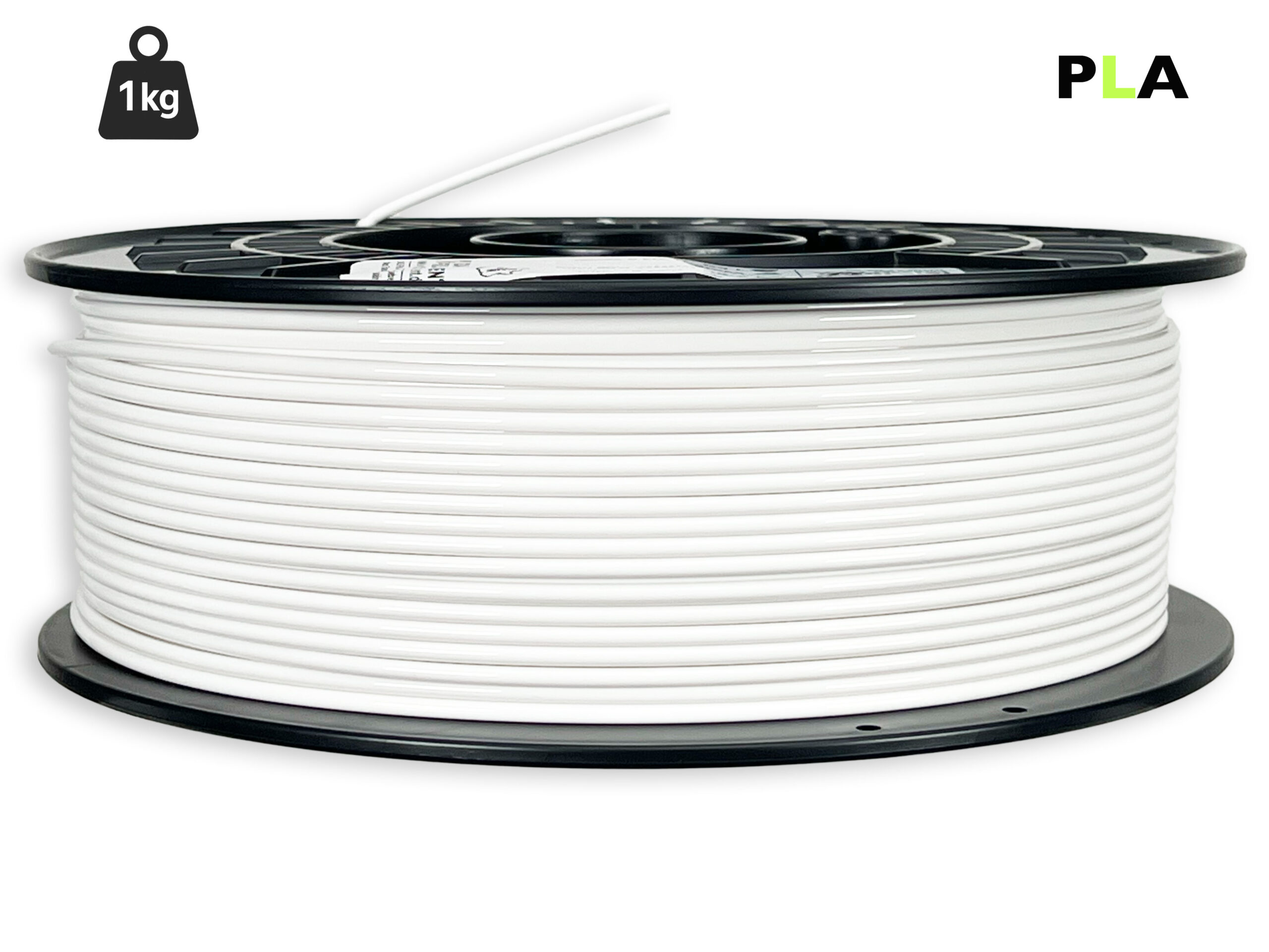 das-filament-pla-filament-2-85-mm-wei-1-kg-spule image 1