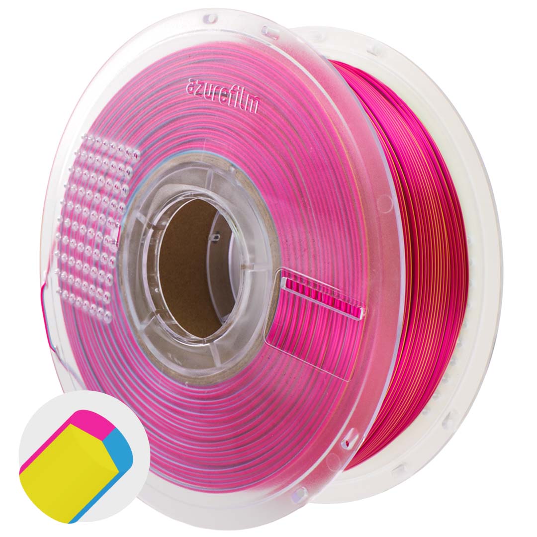 azurefilm-pla-silk-tri-color-filament-sunrise-pop image 2