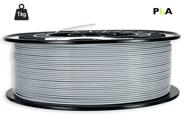 das-filament-pla-filament-1-75-mm-grau-1-kg-spule image 1