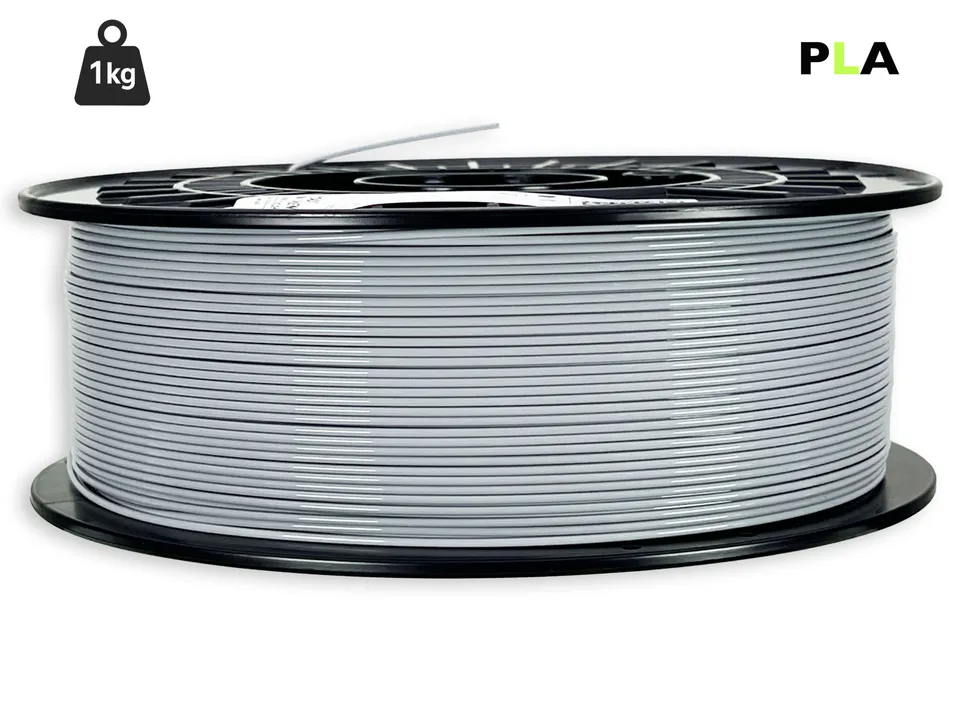 das-filament-pla-filament-1-75-mm-grau-1-kg-spule image 1
