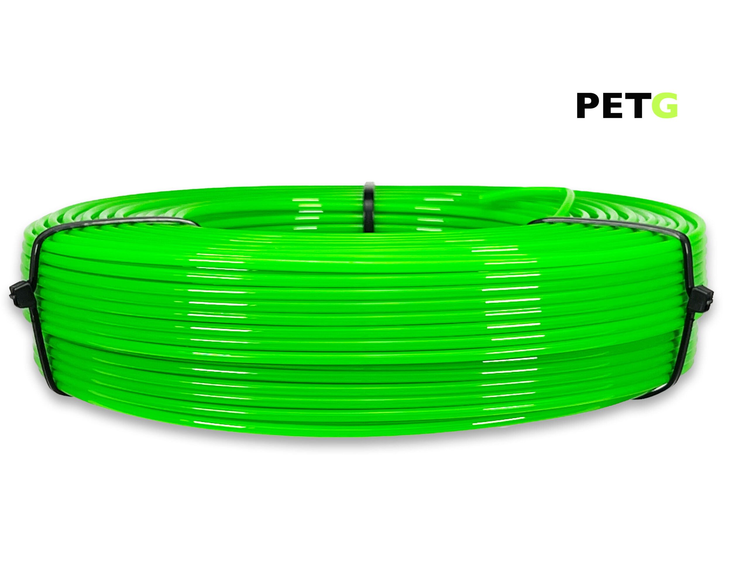 das-filament-petg-filament-2-85-mm-transluzent-neongr-n-refill-800-g image 1