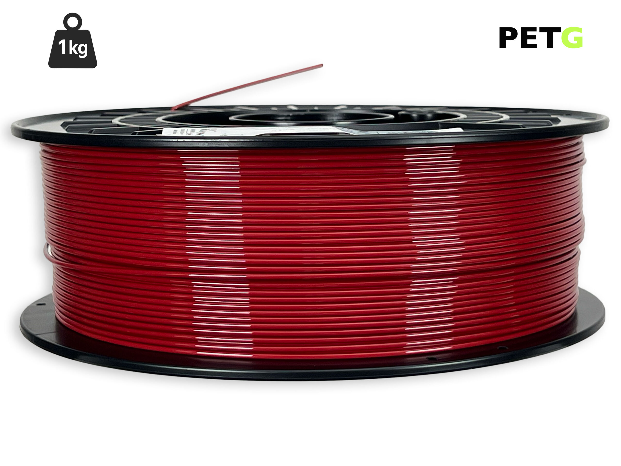 das-filament-petg-filament-1-75-mm-1-kg-rubinrot image 1